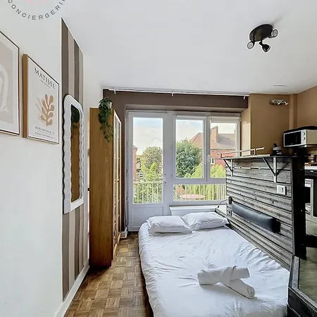 شقة Le Citadin - Centre & Balcon Dunkirk