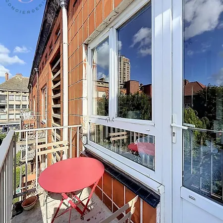 Le Citadin - Centre & Balcon شقة Dunkirk